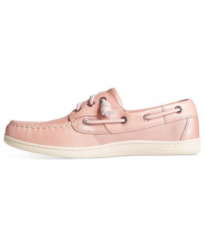 Women's Songfish Boat Shoes Pink $26.88 Shoes