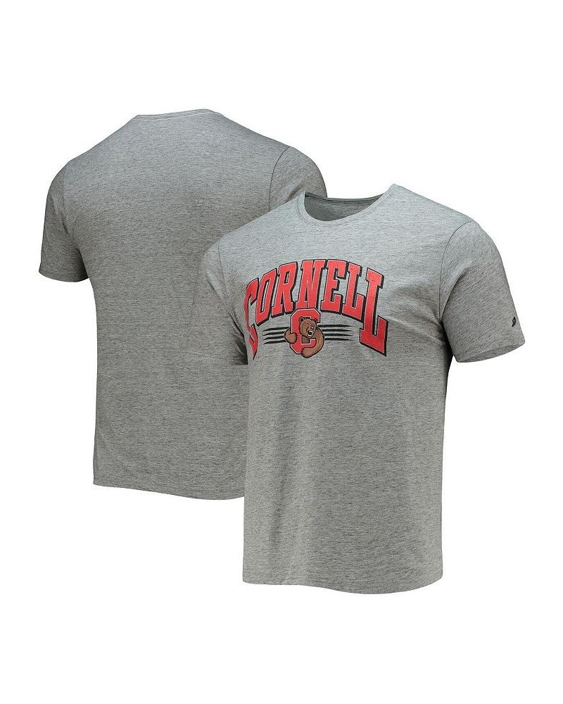 Men's Heathered Gray Cornell Big Red Upperclassman Reclaim Recycled Jersey T-shirt $26.09 T-Shirts