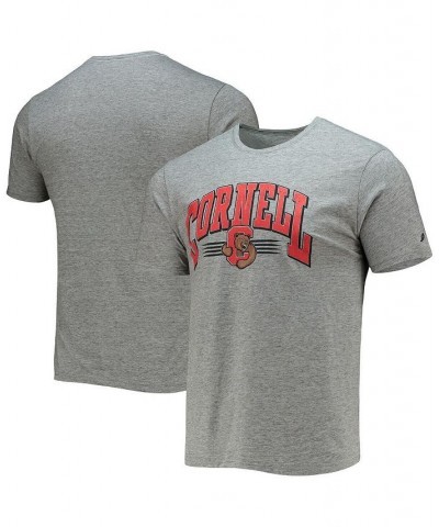 Men's Heathered Gray Cornell Big Red Upperclassman Reclaim Recycled Jersey T-shirt $26.09 T-Shirts