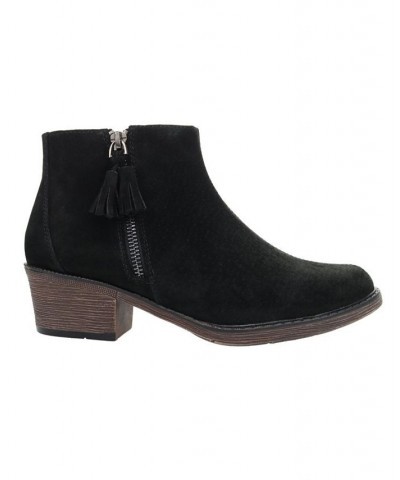 Women's Rebel Ankle Boots Black $50.58 Shoes