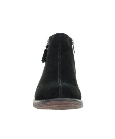 Women's Rebel Ankle Boots Black $50.58 Shoes