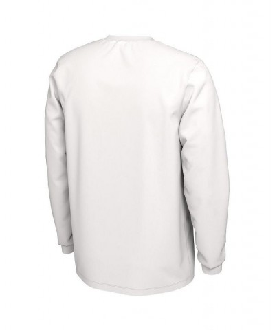 Men's White Texas Longhorns Ball In Bench Long Sleeve T-shirt $18.80 T-Shirts