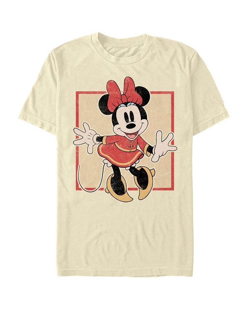 Men's Mickey Classic Chinese Minnie Short Sleeve T-shirt Ivory/Cream $15.40 T-Shirts