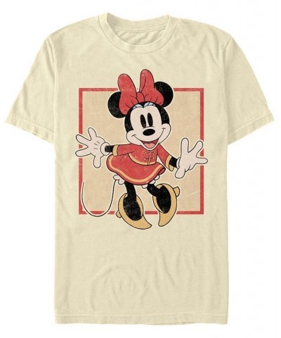 Men's Mickey Classic Chinese Minnie Short Sleeve T-shirt Ivory/Cream $15.40 T-Shirts