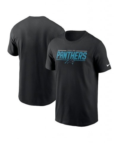 Men's Black Carolina Panthers Muscle T-shirt $18.90 T-Shirts