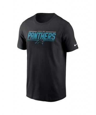 Men's Black Carolina Panthers Muscle T-shirt $18.90 T-Shirts