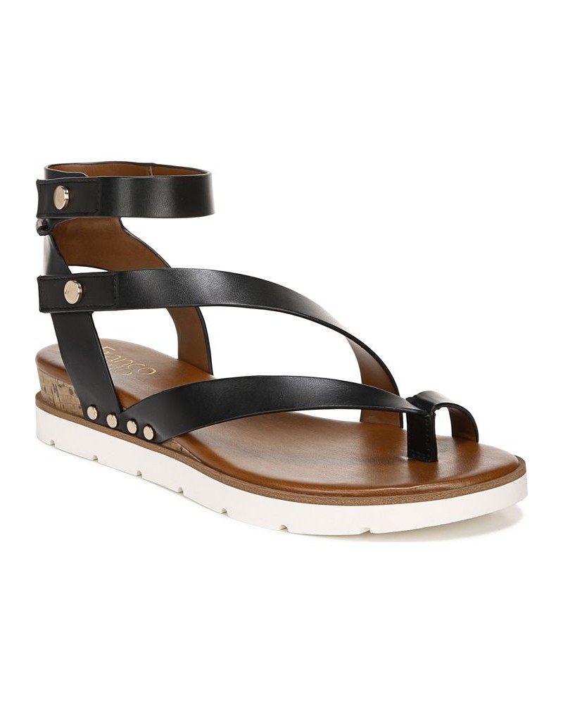 Daven Gladiator Sandals Black $35.72 Shoes