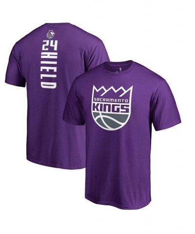 Men's Branded Buddy Hield Purple Sacramento Kings Backer Big and Tall T-shirt $17.28 T-Shirts