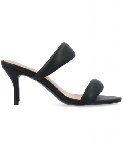 Women's Mellody Puff Heels Black $50.34 Shoes