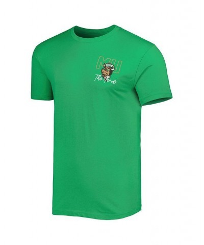 Men's Green Marshall Thundering Herd Through the Years T-shirt $14.72 T-Shirts