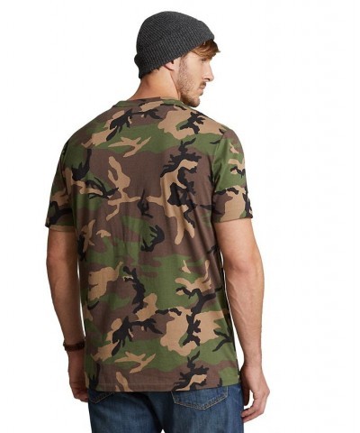 Men's Big & Tall Camo Pocket T-Shirt Green $38.23 T-Shirts