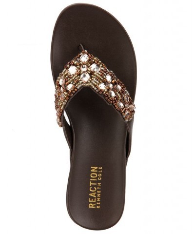 Women's Glamathon Flat Sandals PD03 $37.13 Shoes