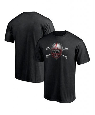 Men's Branded Black Nebraska Huskers Team Midnight Mascot T-shirt $11.18 T-Shirts