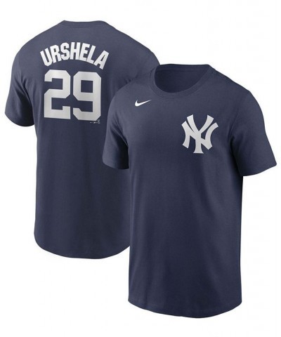 Men's Gio Urshela Navy New York Yankees Name Number T-shirt $28.99 T-Shirts