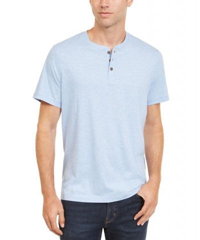 Men's Solid Henley PD05 $9.00 T-Shirts