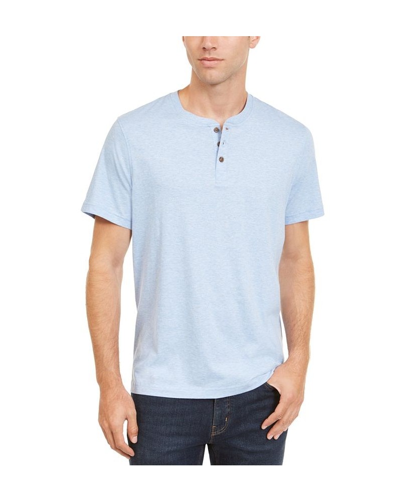 Men's Solid Henley PD05 $9.00 T-Shirts