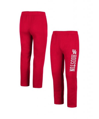 Men's Red Houston Cougars Fleece Pants $22.55 Pants