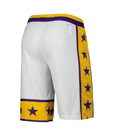 Men's White LSU Tigers Limited Retro Performance Shorts $38.24 Shorts