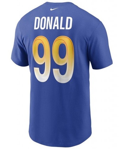 Men's Los Angeles Rams Name & Number T-Shirt - Aaron Donald $26.99 T-Shirts