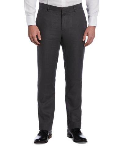 Men's Classic-Fit DÉlavÉ Linen Dress Pants Silver $30.45 Pants