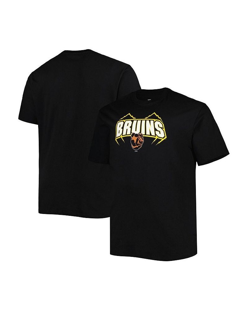 Men's Branded Black Boston Bruins Big and Tall Special Edition 2.0 T-shirt $20.00 T-Shirts