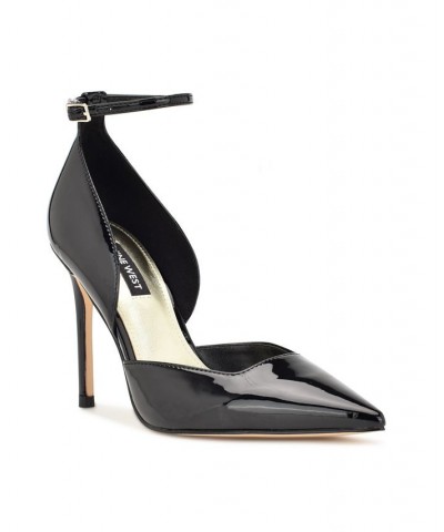 Women's Finda Pointy Toe Stiletto Dress Pumps Black $50.14 Shoes