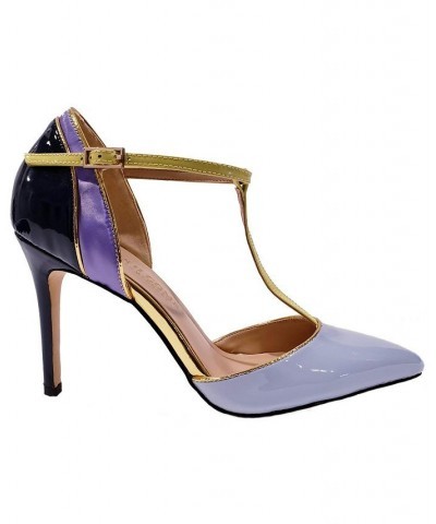 Women's Justice Luxurious T-Strap Pumps PD02 $57.60 Shoes