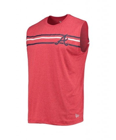 Men's Red Atlanta Braves Muscle Tank Top $18.90 T-Shirts