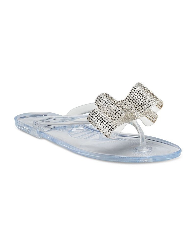 Madena Bow Jelly Sandals White $21.29 Shoes