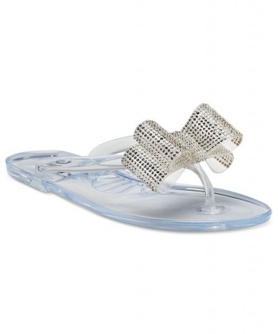 Madena Bow Jelly Sandals White $21.29 Shoes