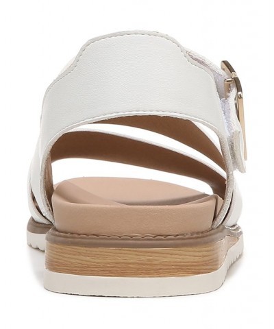 Women's Island-Glow Strappy Sandals White $28.20 Shoes