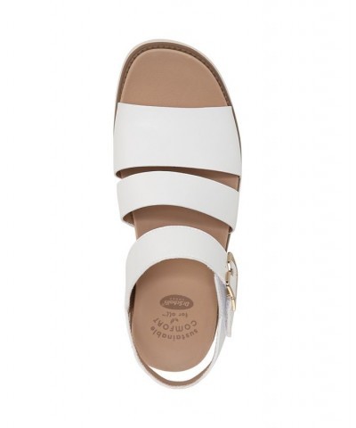 Women's Island-Glow Strappy Sandals White $28.20 Shoes