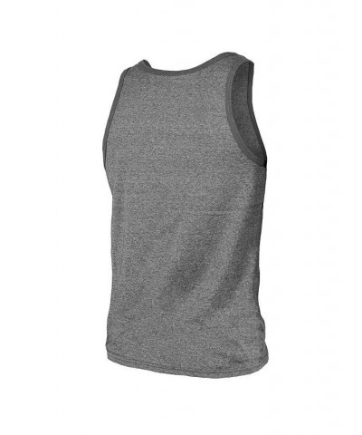 Men's Threads Gray Kansas City Chiefs Super Bowl LVII Champions Tri-Blend Tank Top $24.60 T-Shirts