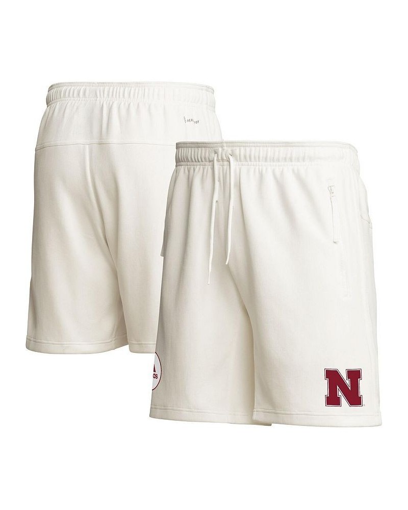 Men's Cream Nebraska Huskers Zero Dye AEROREADY Shorts $41.65 Shorts