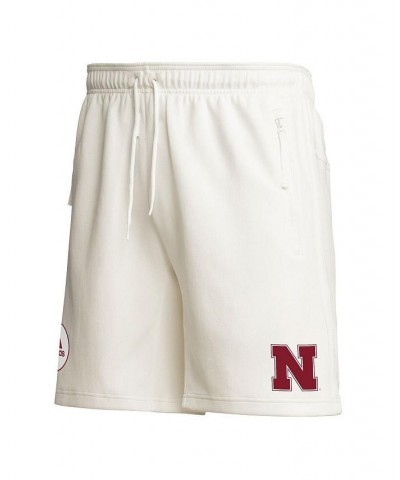 Men's Cream Nebraska Huskers Zero Dye AEROREADY Shorts $41.65 Shorts