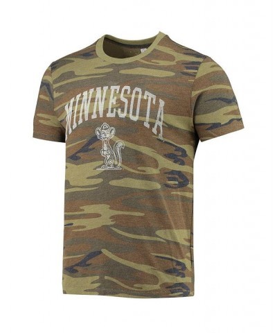 Men's Camo Minnesota Golden Gophers Arch Logo Tri-Blend T-shirt $20.64 T-Shirts