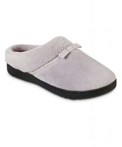 Women's Micro Terry Milly Hoodback Slipper Gray $10.60 Shoes