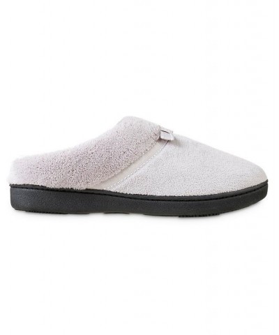 Women's Micro Terry Milly Hoodback Slipper Gray $10.60 Shoes