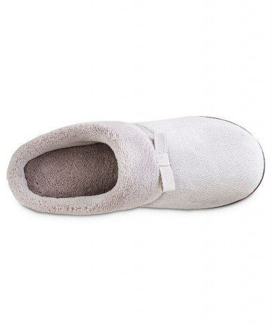 Women's Micro Terry Milly Hoodback Slipper Gray $10.60 Shoes