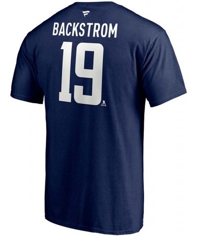 Men's Nicklas Backstrom Navy Washington Capitals 2020/21 Alternate Authentic Stack Name and Number T-shirt $19.03 T-Shirts