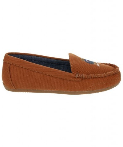 Women's American Bear Moccasin Slipper Brown $41.65 Shoes