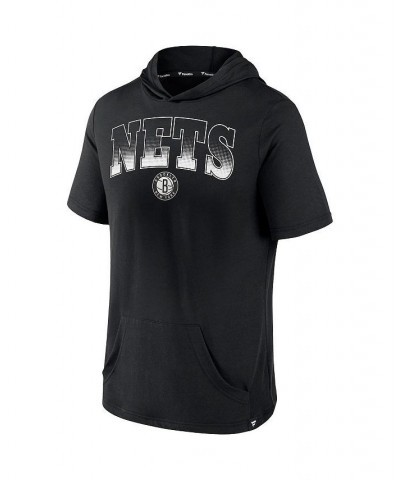 Men's Black Brooklyn Nets Guard The Rim Hoodie T-shirt $19.60 T-Shirts