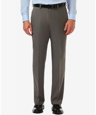 Men's Cool 18 PRO Classic-Fit Expandable Waist Flat Front Stretch Dress Pants PD04 $30.79 Pants