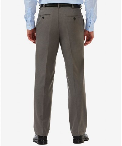 Men's Cool 18 PRO Classic-Fit Expandable Waist Flat Front Stretch Dress Pants PD04 $30.79 Pants