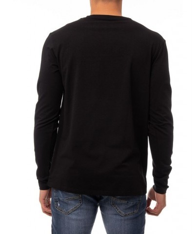 Men's Soft Stretch Crew Neck Long Sleeve T-shirt PD01 $19.60 T-Shirts