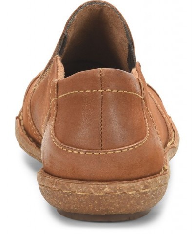 Women's Nampa Comfort Slip On Sneakers Tan/Beige $58.50 Shoes