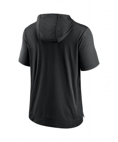 Men's Heathered Charcoal, Black Atlanta Falcons Performance Hoodie T-shirt $26.40 T-Shirts