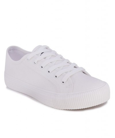 Women's Belladawn Lace-Up Sneaker White $33.60 Shoes