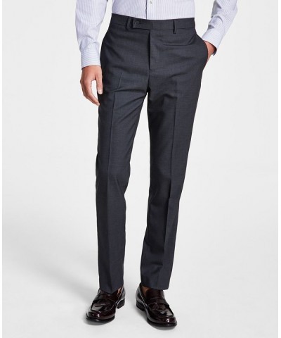 Men's Slim-Fit Dress Pants Charcoal $22.50 Pants