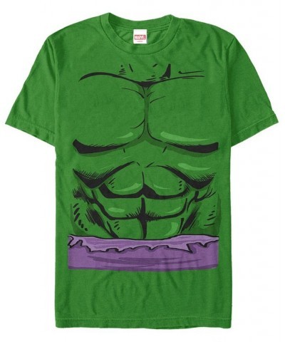 Marvel Men's Hulk Chest Costume Short Sleeve T-Shirt Green $16.80 T-Shirts